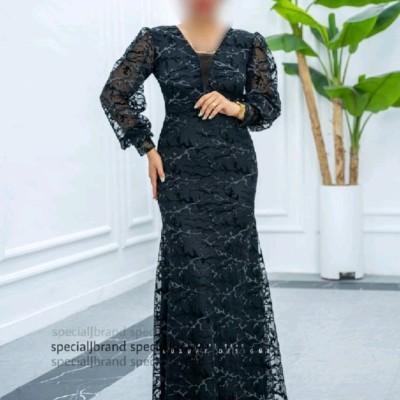پیراهن مهمانی زنانه فلوک شاین کره ای مدل مجلسی اصیلا 1