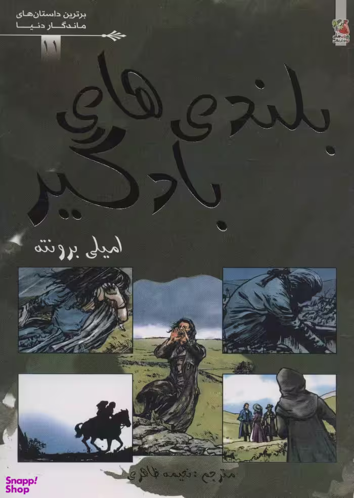 کتاب برترین داستانهای ماندگار دنیا 11 (بلندی های بادگیر) اثر امیلی جین برونته انتشارات سایه‌ گستر