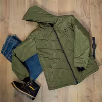 کاپشن دونایک سبز مردانه مدل PANORA