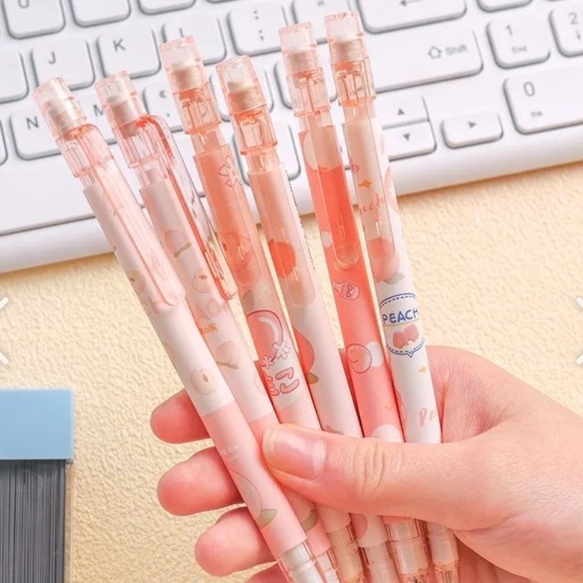 اتود فانتزی پاکن دار طرح هلو 0.7 mm اتود فانتزی هلو 0. 7 mm