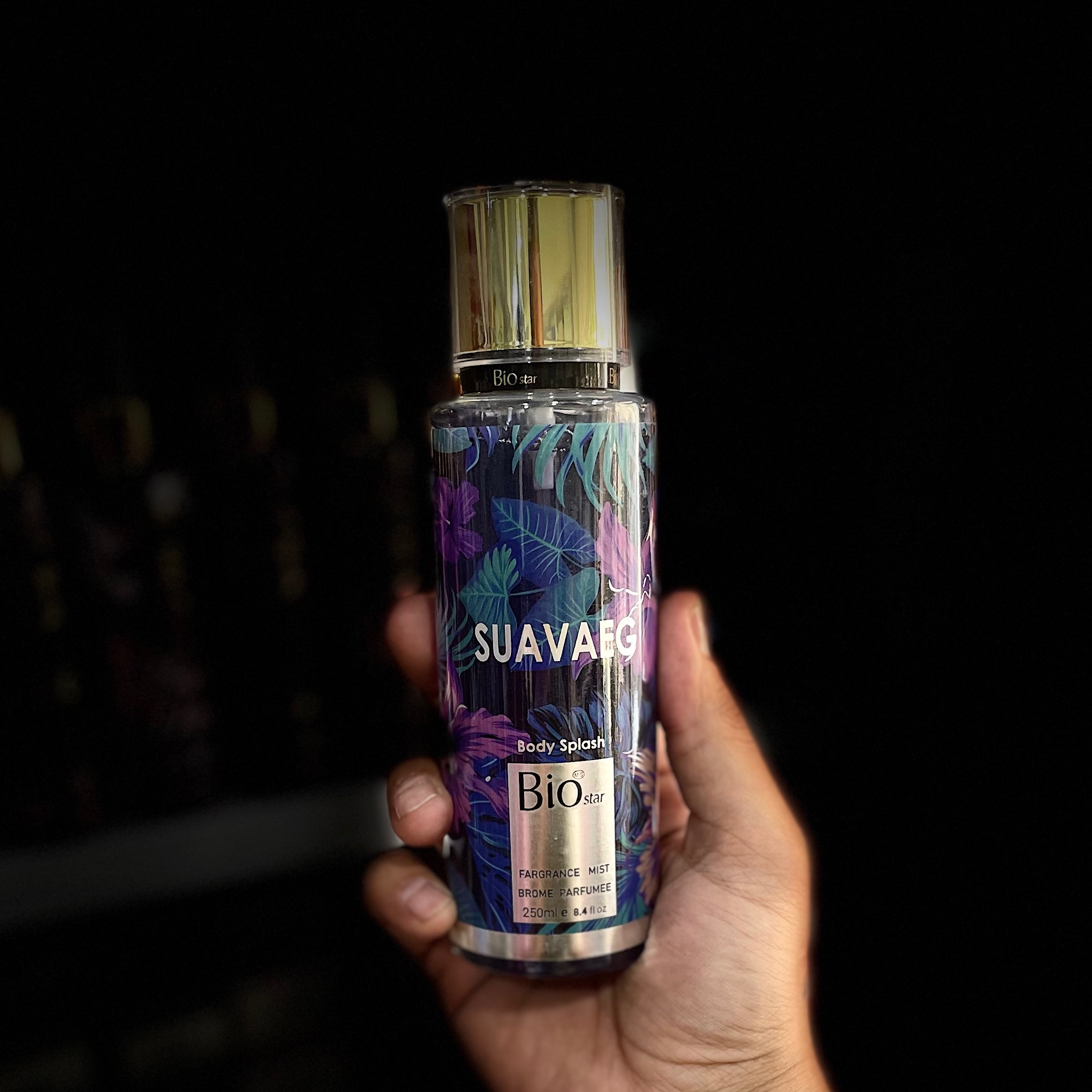 بادی اسپلش مردانه بیو استار رایحه ساوج حجم 250 میلی لیتر