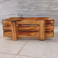 باکس هدیه  چوبی در ابعاد 15در25 