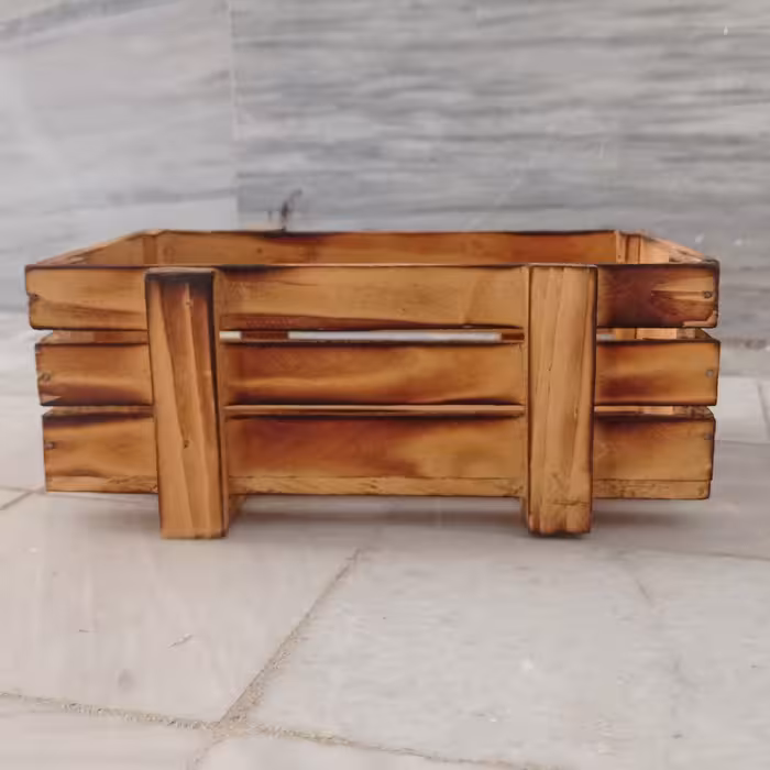 باکس هدیه  چوبی در ابعاد 15در25 