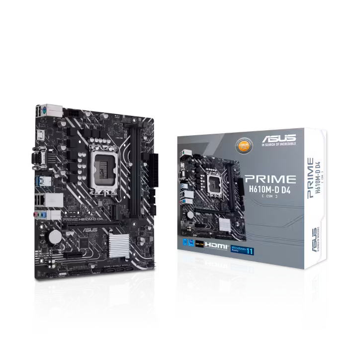 مادربرد ایسوس مدل PRIME H610M-D D4-CSM سوکت 1700