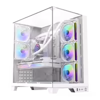 خرید کیس گیمینگ گیم مکس GAMEMAX Infinity Plus White | فروشگاه گیمینگ تکاف