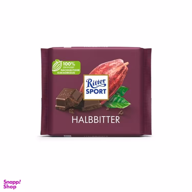 شکلات کاکائویی ریتر اسپرت وزن 100 گرم