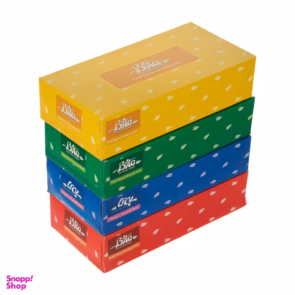 دستمال کاغذی 100 برگ بی تا (Bita) بسته 4 عددی