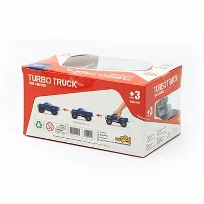 بسته اسباب بازی ست وانت توربو (TURBO TRUCK)