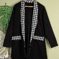 کت 8129 غواصی کشی یقه آرشال سایز بزرگ ارسال رایگان تک رنگ 