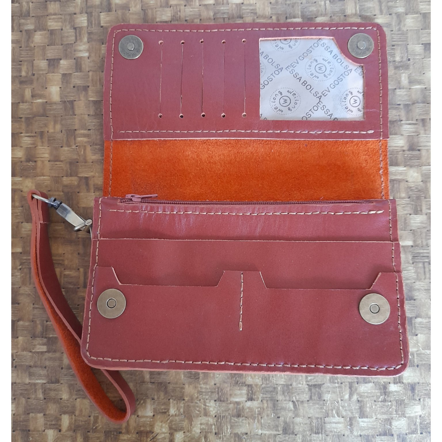 کیف مدارک چرم طبیعی و دست دوز