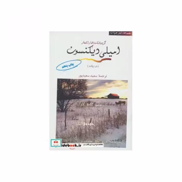 کتاب گزیده نامه ها و اشعار امیلی دیکنسون