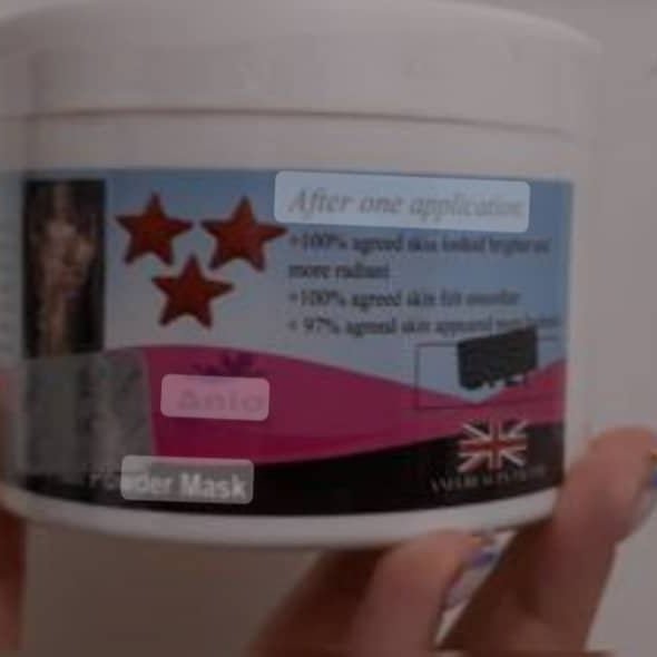 ماسک ستاره دریایی هلو گرام دار اصلی سه ستاره