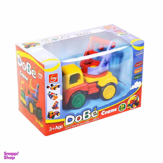 اسباب بازی ساختنی دوبی آی توی (I Toy) مدل جرثقیل