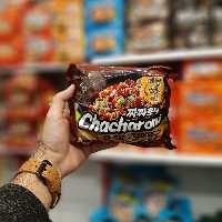 نودل کره ای اورجینال سامیانگ با سس لوبیا سیاه  blackbean souce Samyang سام یانگ رامن ramen