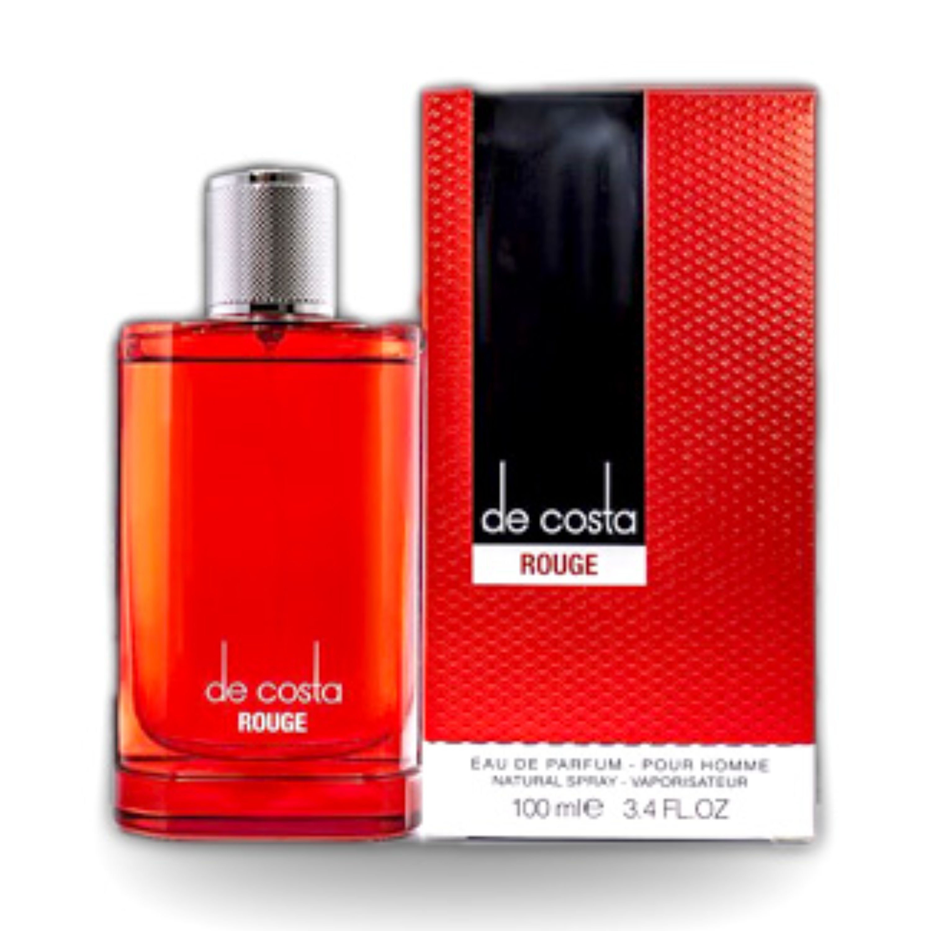 عطر ادکلن مردانه دانهیل دیزایر قرمز فراگرنس ورد د کاستا روژ