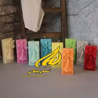 شمع پیمان مدل کتیبه فرشته کد K20