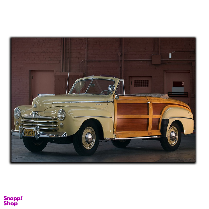 تابلو شاسی بکلیت طرح ماشین کروک قدیمی مدل SH-4872