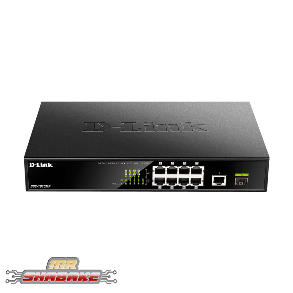قیمت و خرید سوئیچ دی لینک DGS-1010MP | مستر شبکه