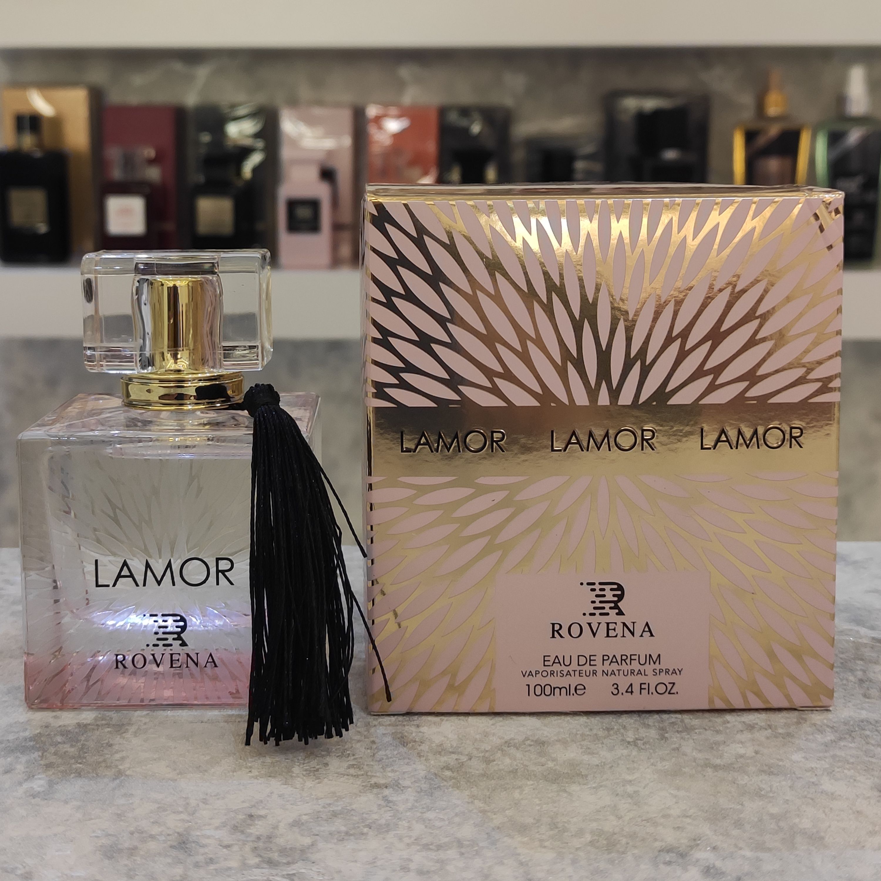 عطر ادکلن زنانه لامور روونا 100 میل   ROVENA LAMOR رایحه لالیک لامور