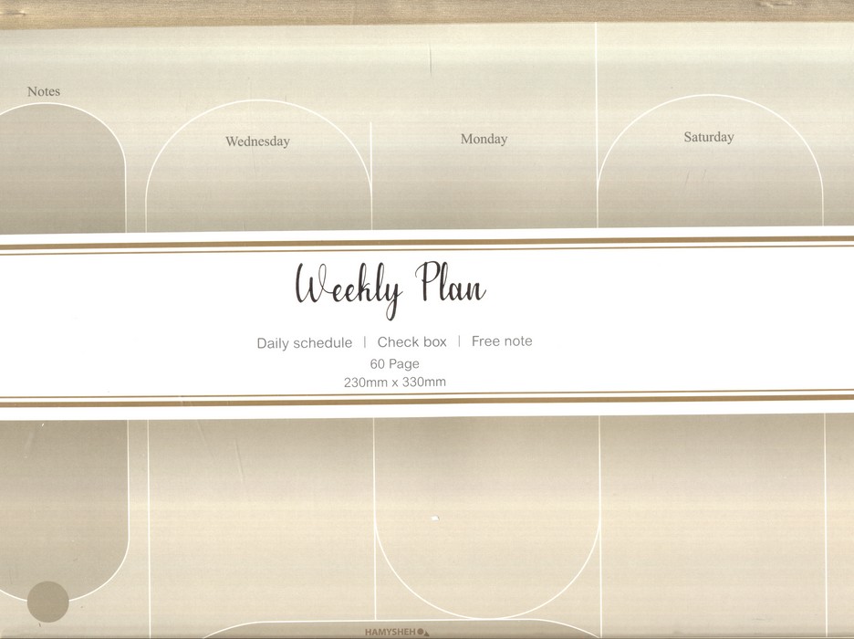 دفتر برنامه ریزی (پلنر هفتگی،WEEKLY PLANNER)،(کد 885) - ناشربوک | خرید آنلاین کتاب