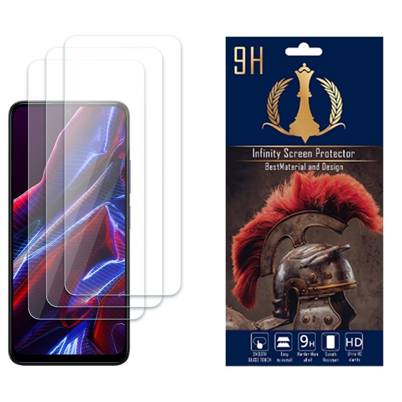 محافظ صفحه نمایش اینفینیتی مدل NANOمناسب برای شیائومی Poco X5 بسته سه عددی