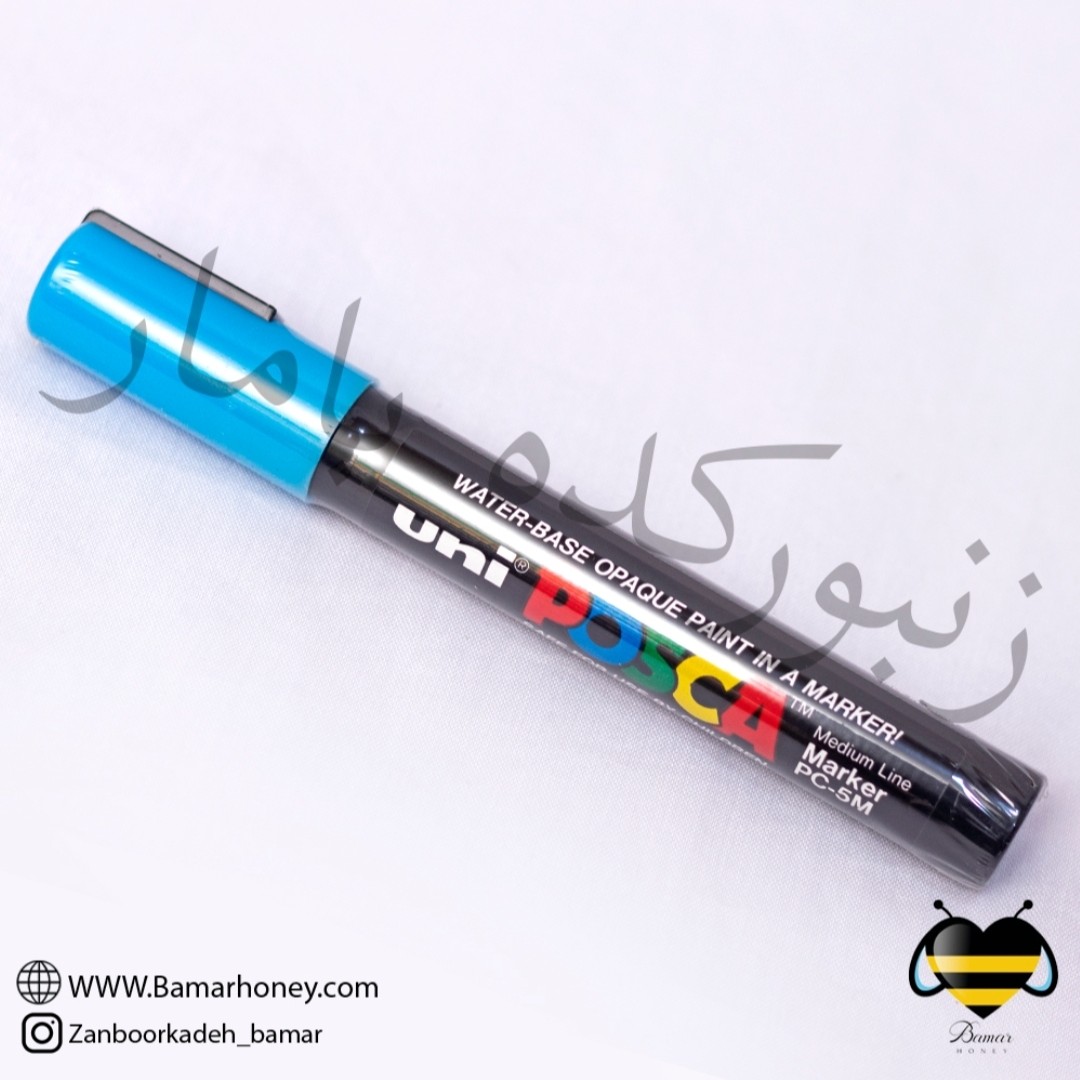 ماژیک رنگ  ملکه زنبورعسل پوسکا (آبی)