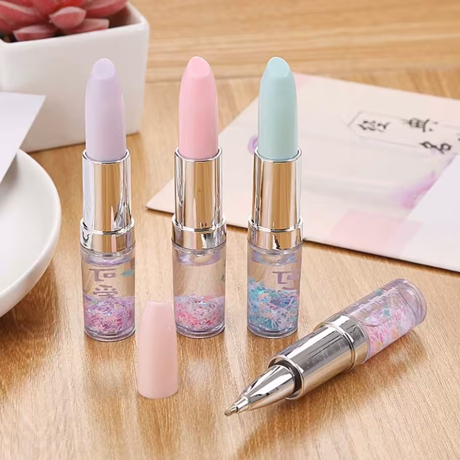 خودکار فانتزی طرح رژلب 