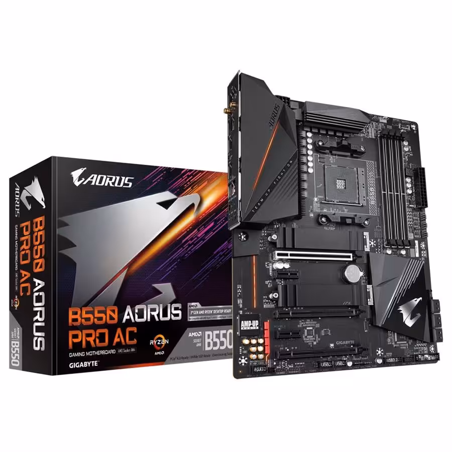 مادربرد گیگابایت مدل B550 AORUS PRO AC (rev. 1.x) سوکت AM4