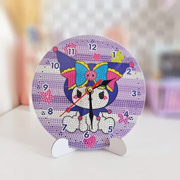 نقاشی الماسی کرومی مدل ساعت