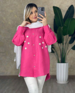 مانتو اسپرت زنانه داکرون مدل عروسکی شاتوت