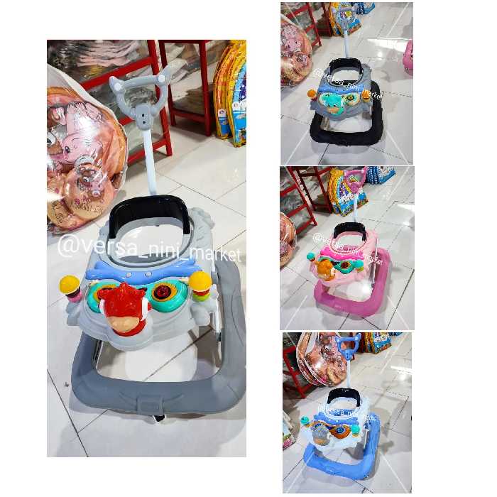 روروئک آنام موزیکال دارای تنظیم ازتفاع و جمع شدن تحمل وزن تا 12 کیلو 