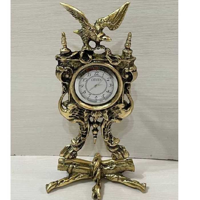 ساعت رومیزی عقاب برنزی اصل 