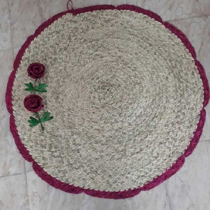 سفره 80 سانتی مدل گل برجسته