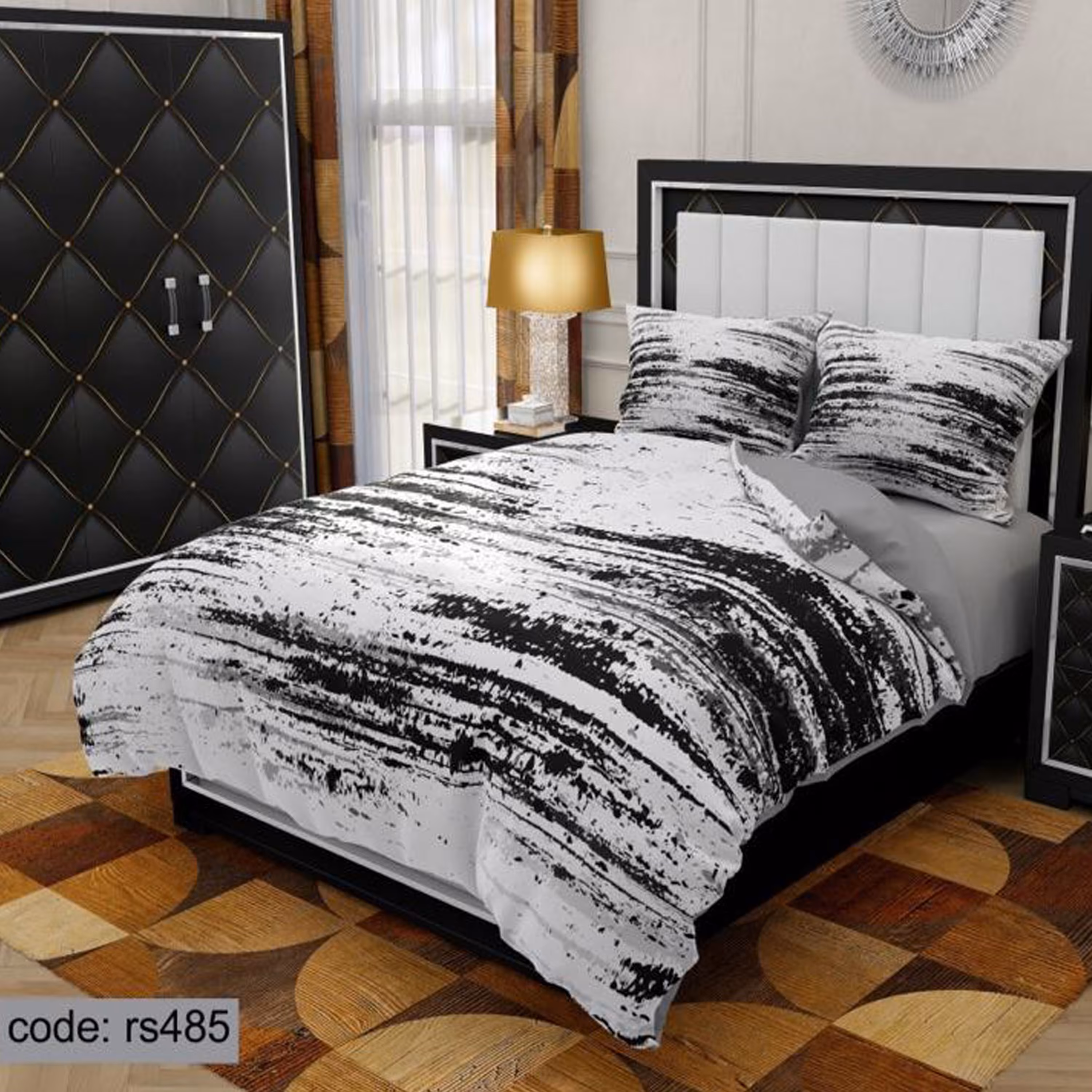 سرویس روتختی 1 نفره تنسل چاپی برندترک لند (Turk Land)  کد rs 485