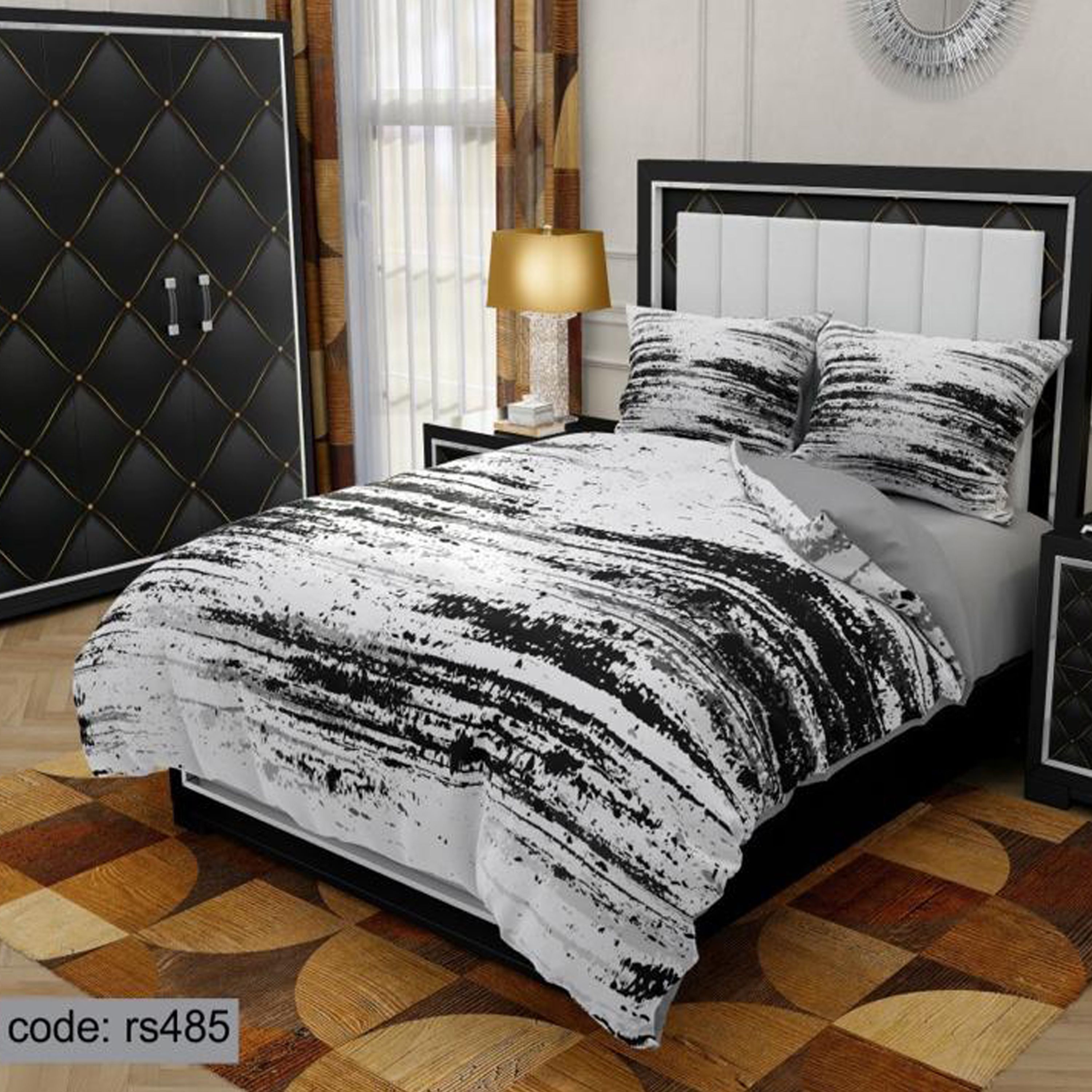 سرویس روتختی 1 نفره تنسل چاپی برندترک لند (Turk Land)  کد rs 485