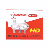 بسته 10 عددی سوئیچر آنتن 4 به 1 استارست مدل SR-X41S فول اچ دی