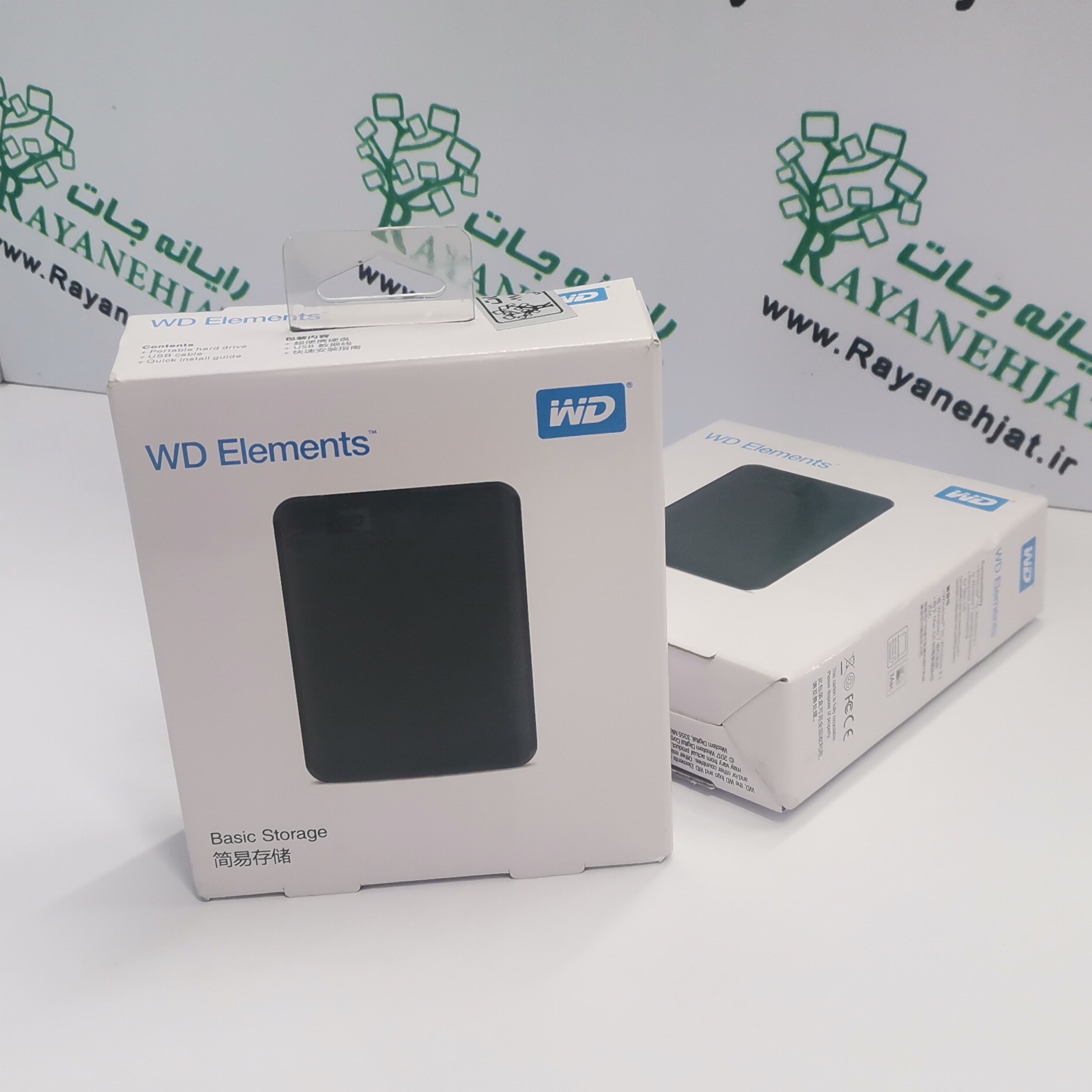 هارد اکسترنال wd elements 500g ارسال پسکرایه توسط تیپاکس