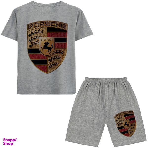 ست تیشرت آستین کوتاه و شلوارک پسرانه مدل N92