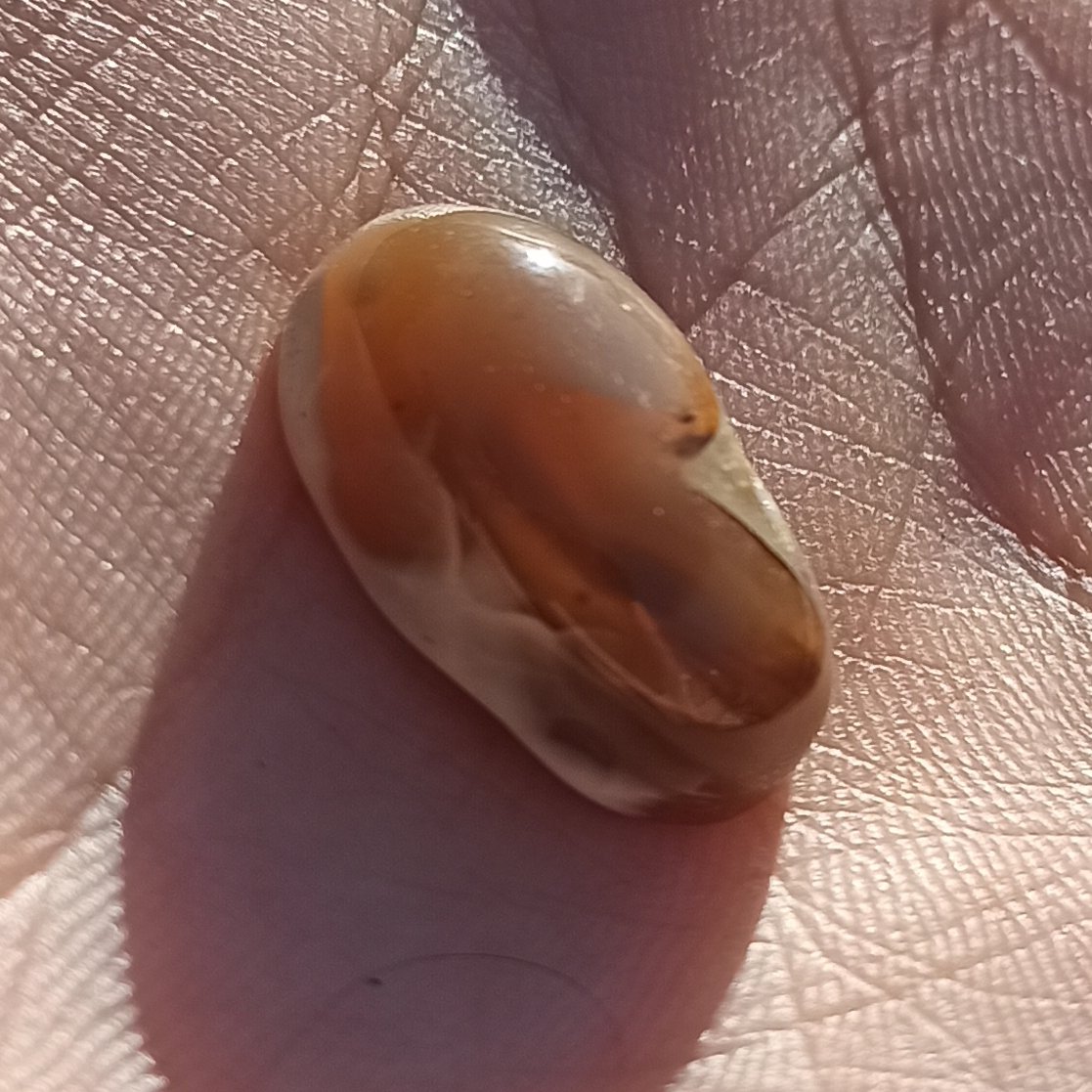 سنگ عقیق سلیمانی ژئود دار زیبا