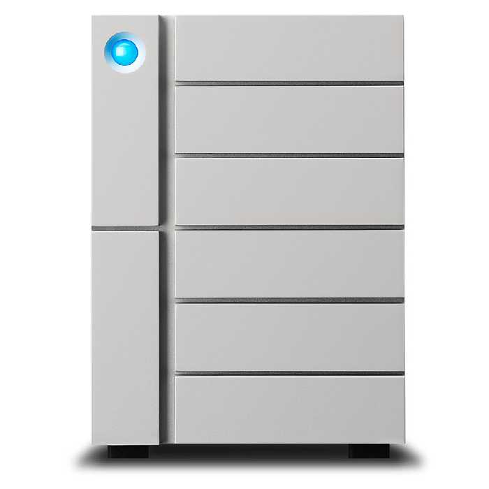 هارد اکسترنال لسی مدل LaCie 6big 6-Bay Desktop RAID Storage STFK48000400 ظرفیت 48 ترابایت - Hiapple.ir