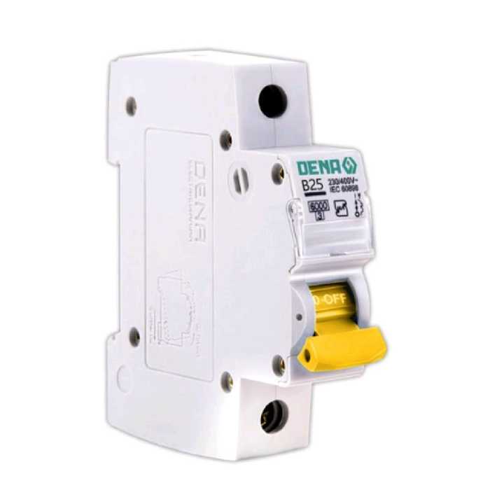 فیوز مینیاتوری تک فاز دنا الکتریک با 5 سال ضمانت کارتن 100 تایی