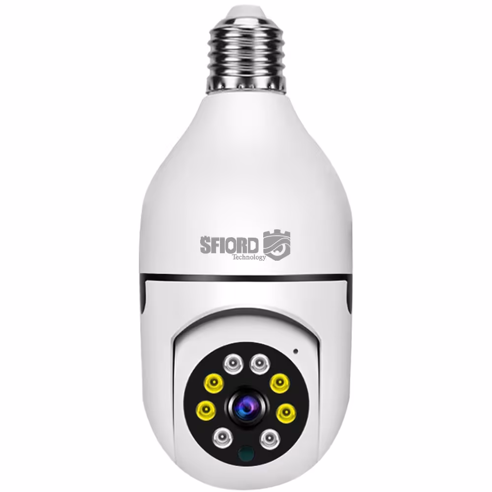 دوربین مداربسته لامپی تحت شبکه بیسیم اسفیورد مدل  Z336 با گارانتی