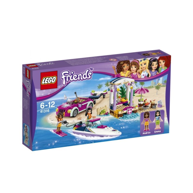 لگو  Andrea&#39;s Speedboat Transporter lego 41316