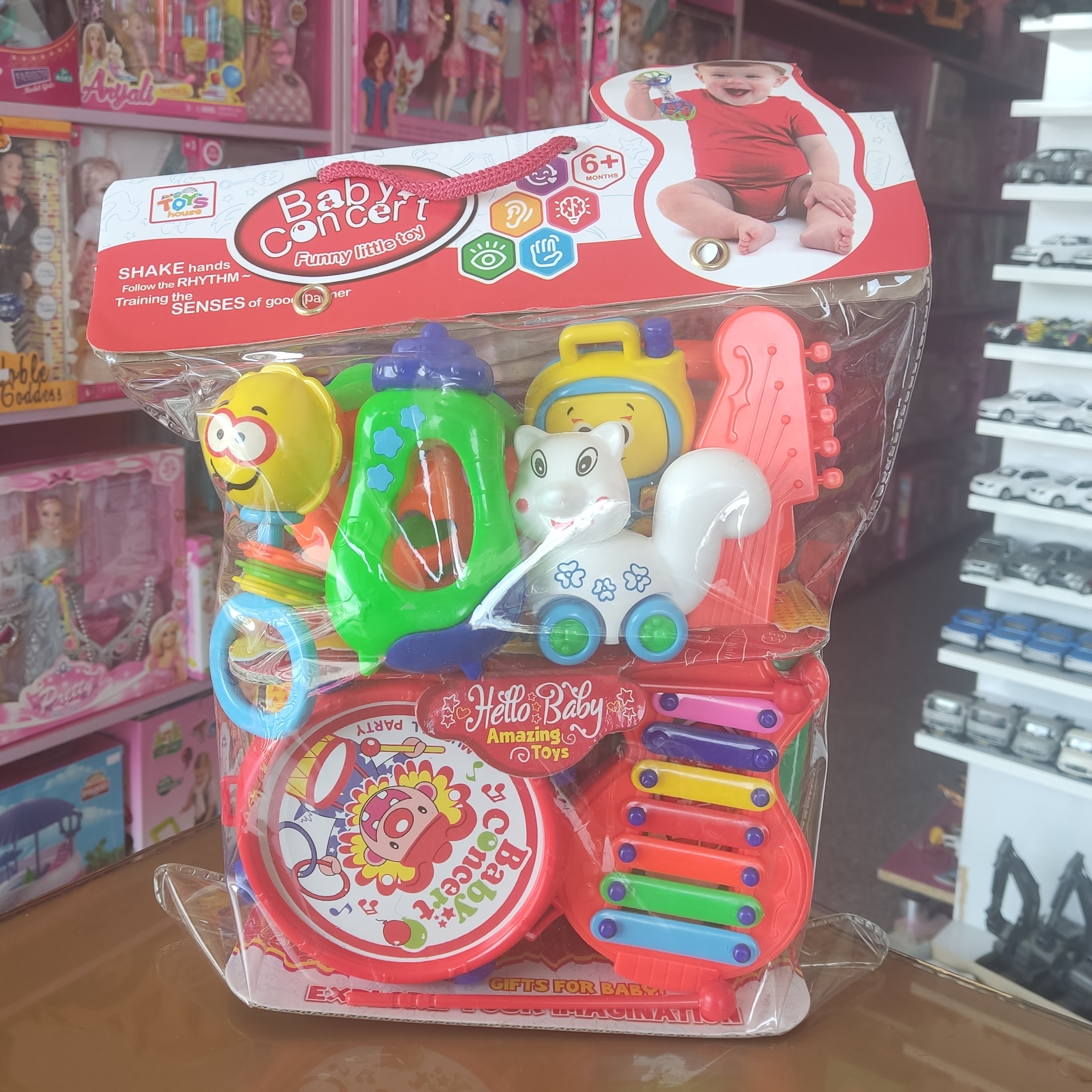 ست جغجغه سایز بزرگ