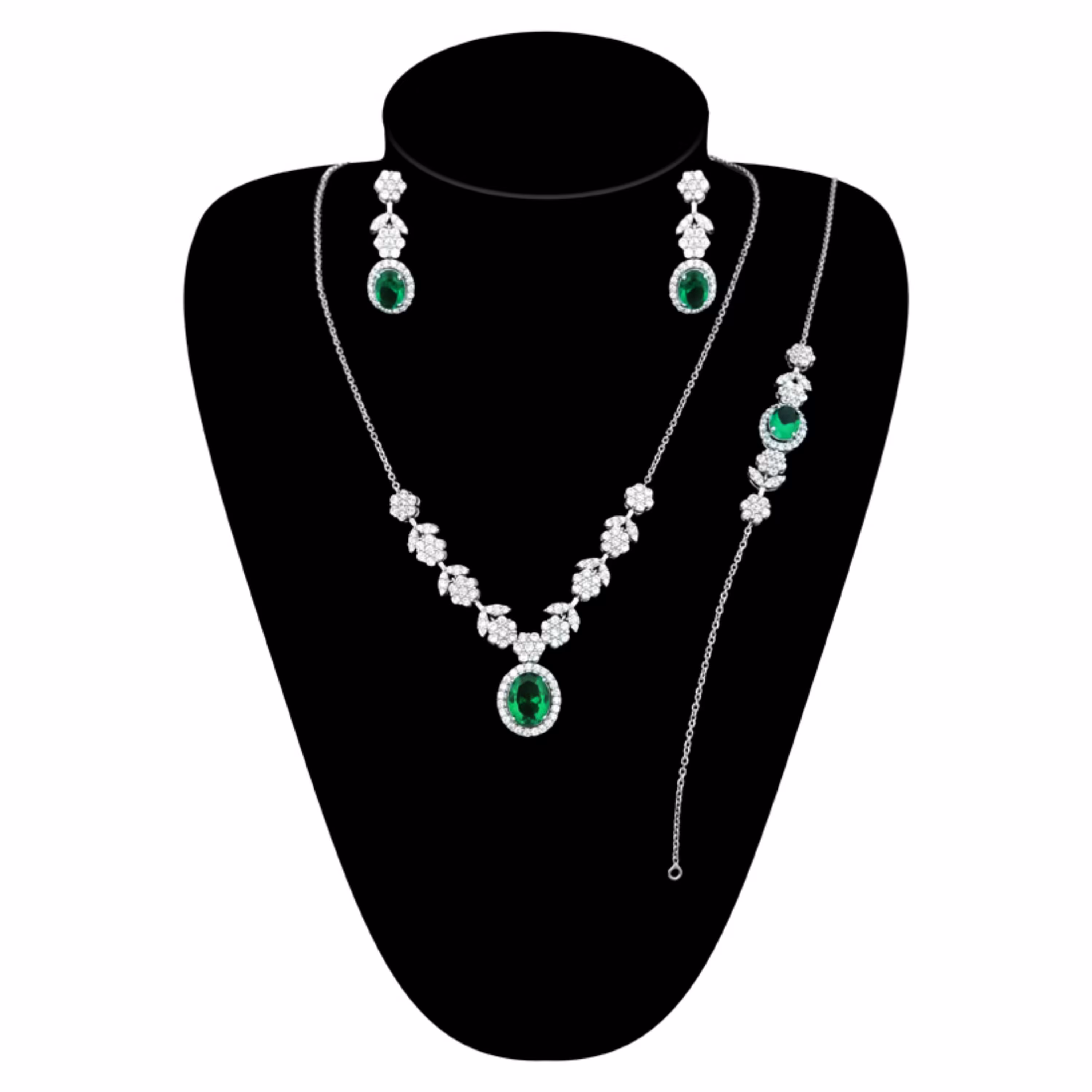 ست نقره زنانه کد Set066PG