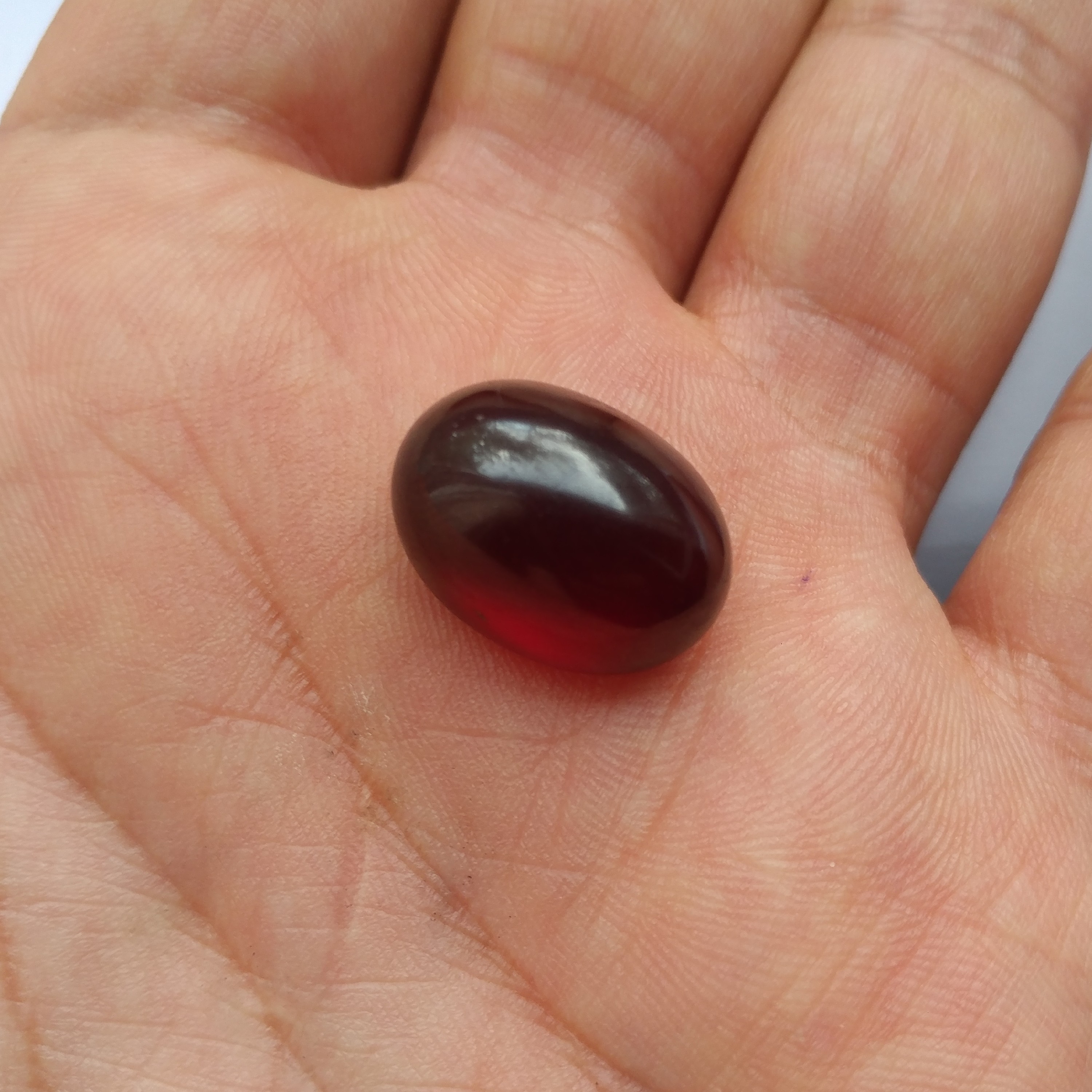 گارنت درشت طبیعی 27.10 قیراطی اصل و معدنی 