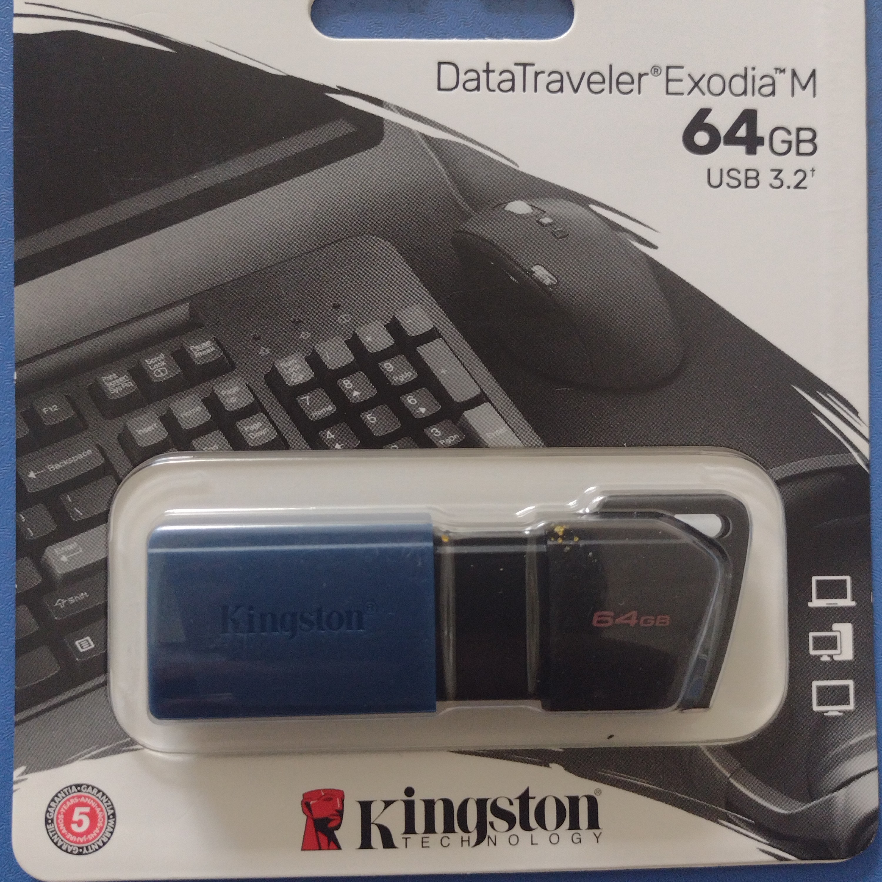 فلش 64 گیگ کینگستون USB 3.2