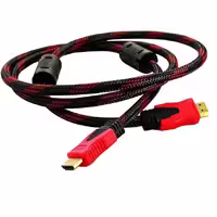 کابل HDMI برند Enet طول 1.5 متر سیاه قرمز