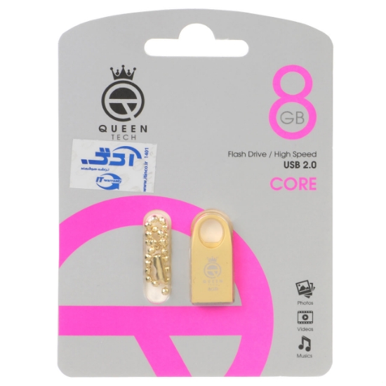 فلش مموری کوئین تک مدل Core USB2.0 ظرفیت 8 گیگابایت