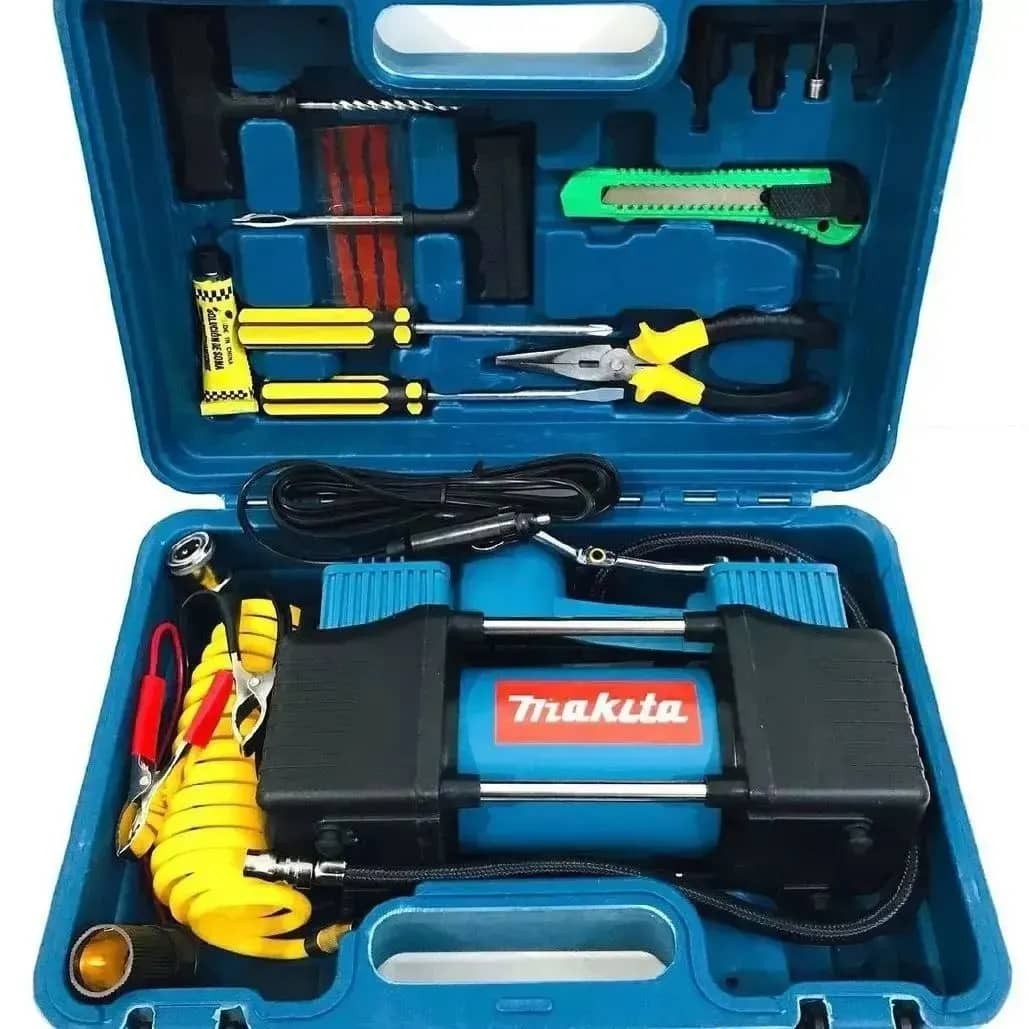 پمپ بادفندکی ماکیتا به همراه پک آپاراتی